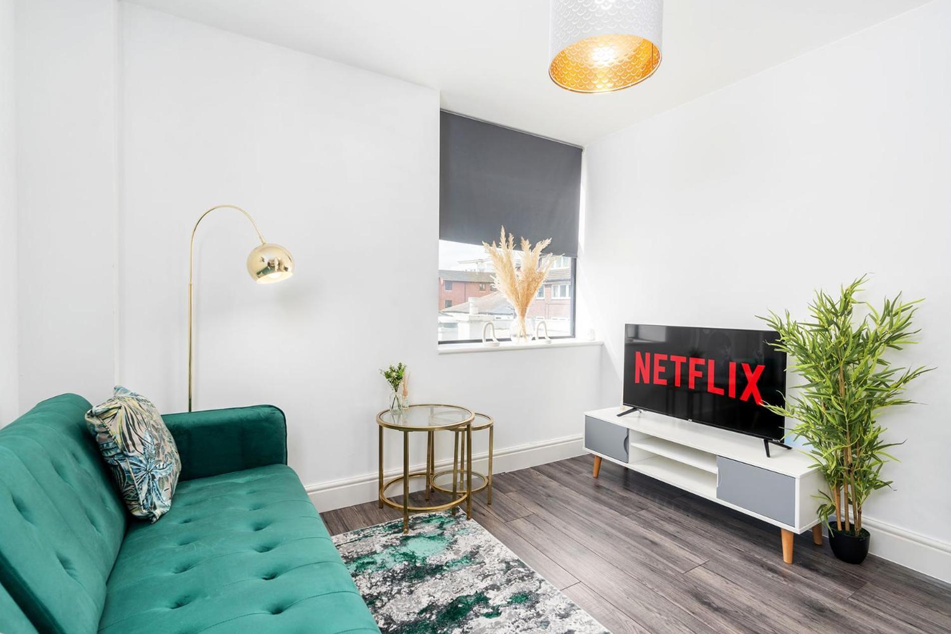 Exclusive One Bedroom Apartment - City Centre - Free Wi-Fi Netflix Sheffield Exterior photo